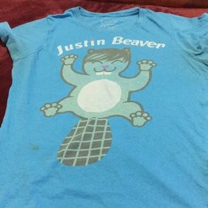 Justin beaver tshirt